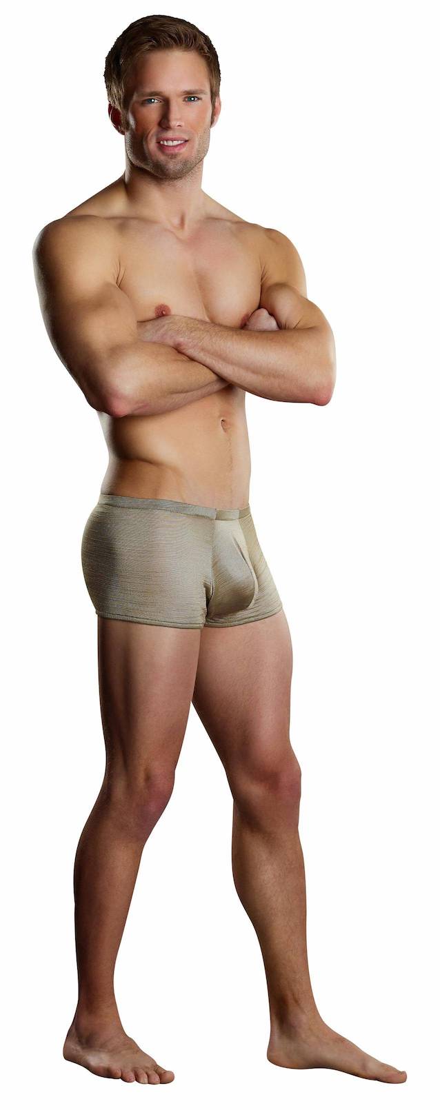 MP153204 Malepower Pouch Short - Tan Medium Tan