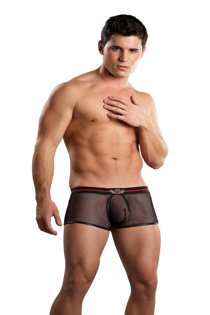 MP158156 Malepower Lo Rise Pouch Enhancer Short Small Black