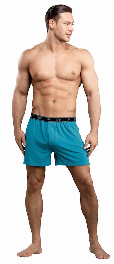 MP160171 Malepower Boxer - Teal Teal