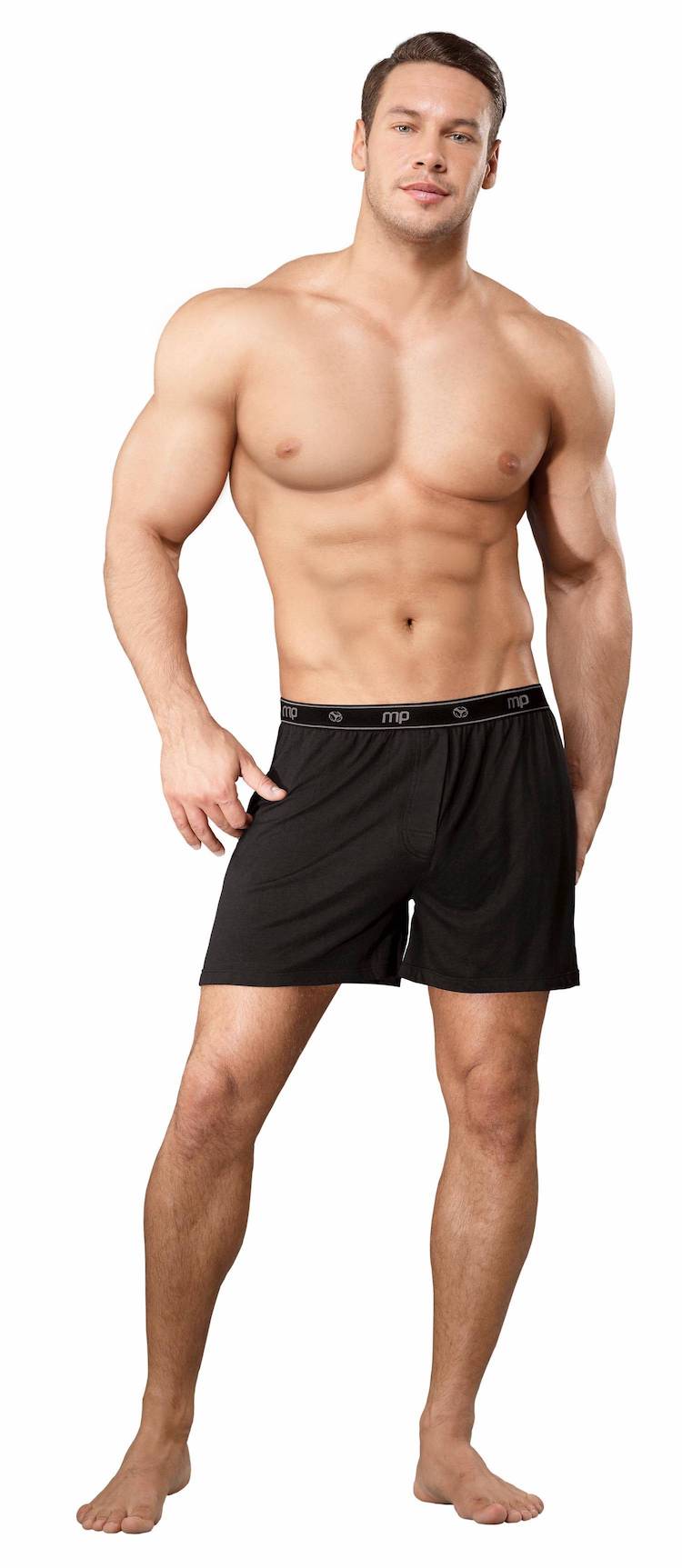 MP160171 Malepower Boxer - Black Medium Black