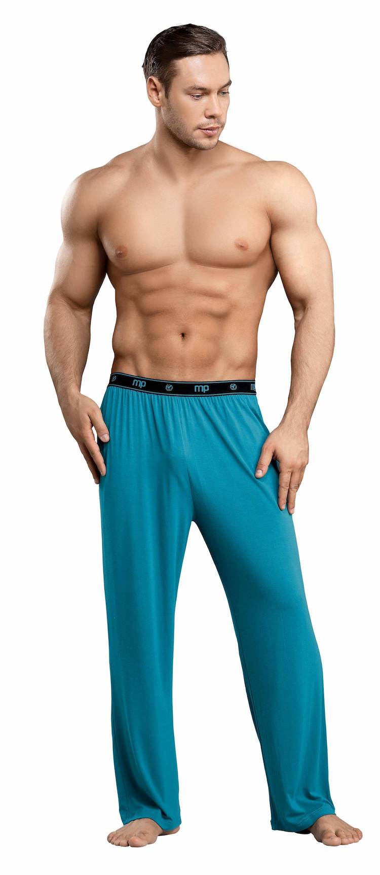 MP188171 Malepower Lounge Pant - Teal Small Teal