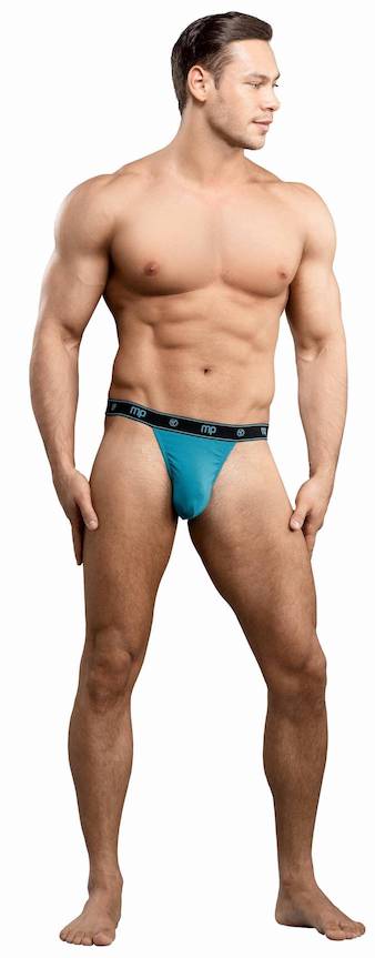 MP433171 Malepower Micro Thong - Teal Large Teal