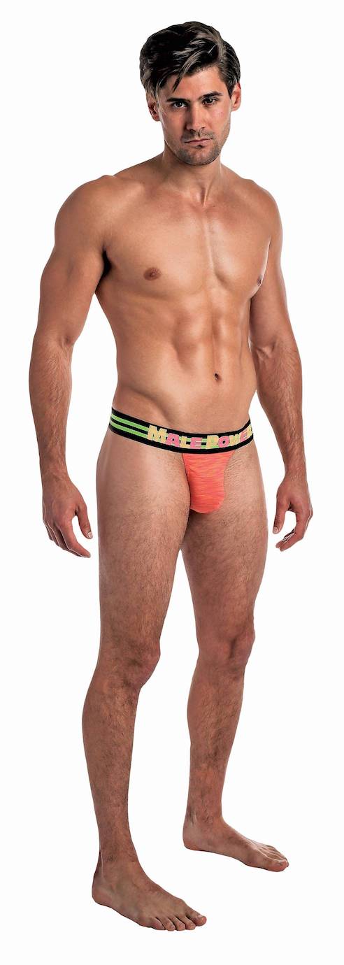 MP436229 Malepower Bong Thong - Orange Small Medium Orange