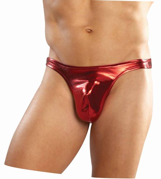 MP442070 Malepower Bong Thong - Red Small Medium Red