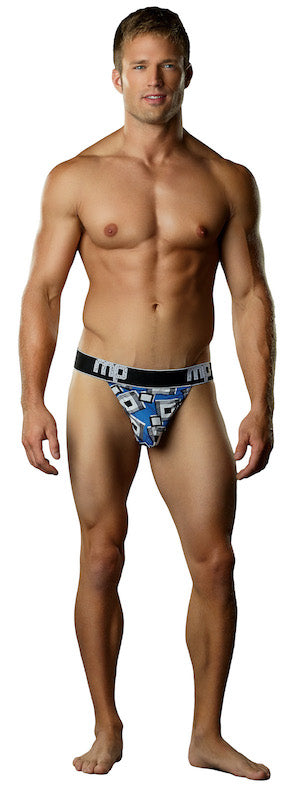 MP446210 Malepower Male Power Micro Thong Blue Small Medium Blue