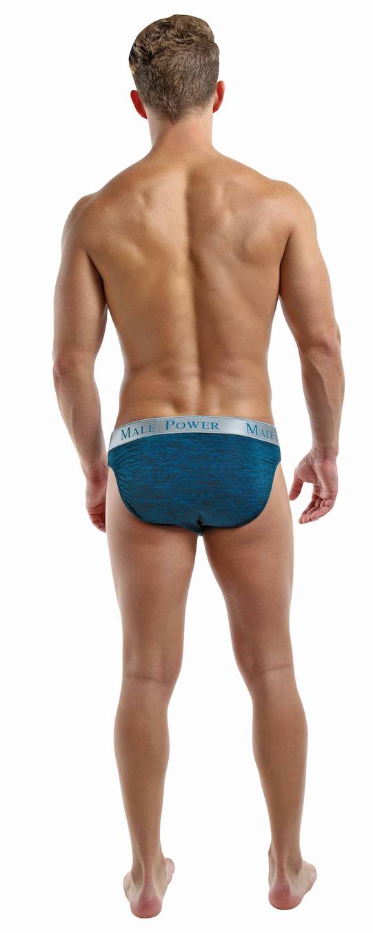 MP471222 Malepower Panel Bikini - Blue/Black