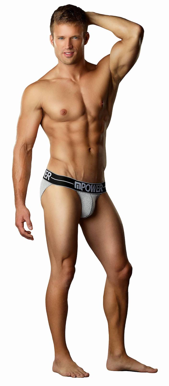 MP474211 Malepower Mustang Bikini - Grey