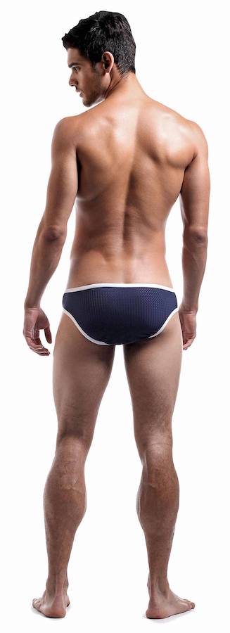 MP476219 Malepower Snap Bikini - Navy