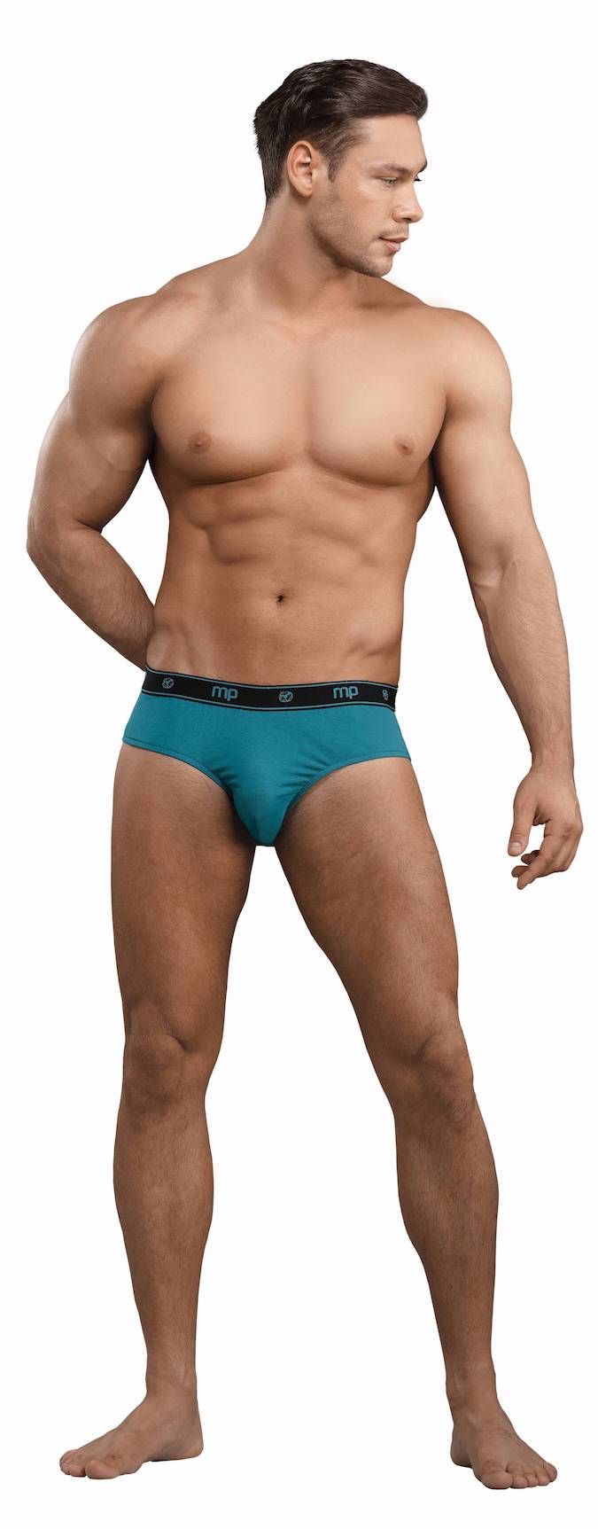 MP479171 Malepower Male Power Thruster Bikini Teal Large Teal