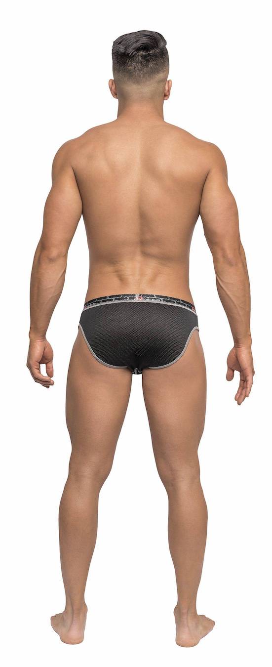 MP484237 Malepower Bikini Reversible - Black/Grey