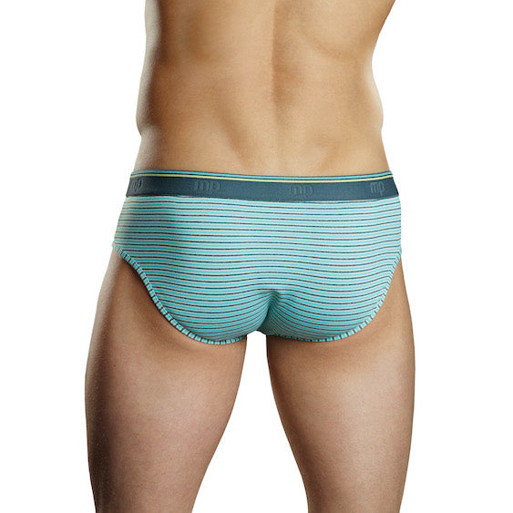 MP490208 Malepower Male Power Lo Rise Bikini Mint/Grey