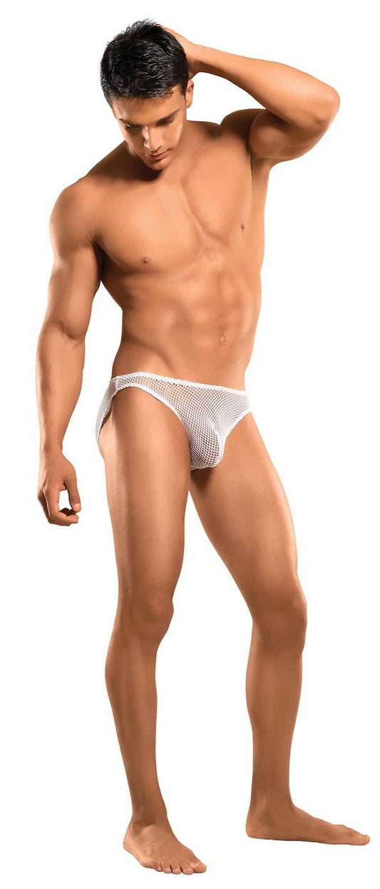 MP49111C Malepower Wonder Bikini - White