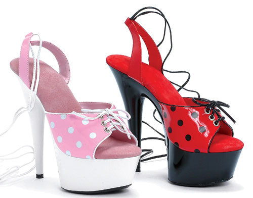 609-SUSAN Ellie Black/Red High Heel Alternative Footwear Discontinued Sale Stock 4 uk (37 Europe - 7 Usa) Black Red
