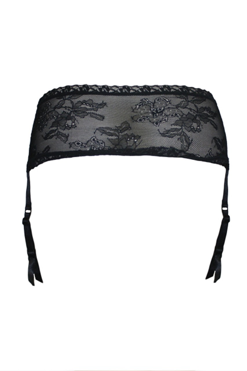 TL9622 Black Tia Lynn Rendezvous Garter Belt