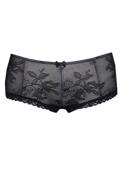 TL9624 Tia Lyn Rendezvous Hipster Black Panties Black