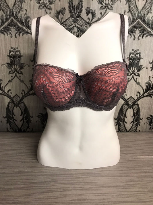 B22851-GRYFP Explosive Push Up Bra