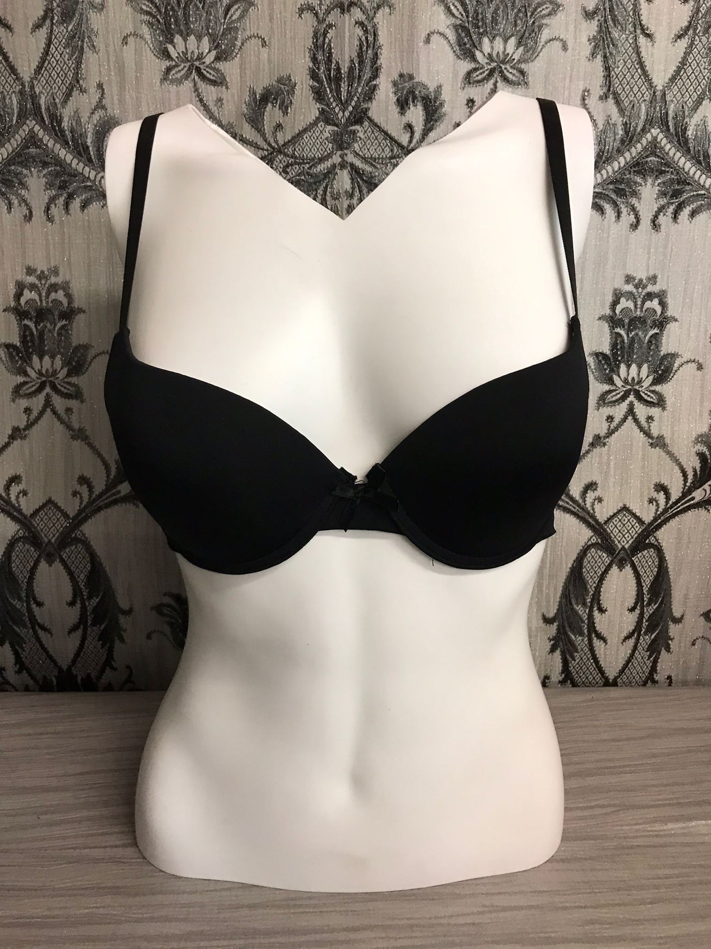 B24750-BLK Push Up Power Bra