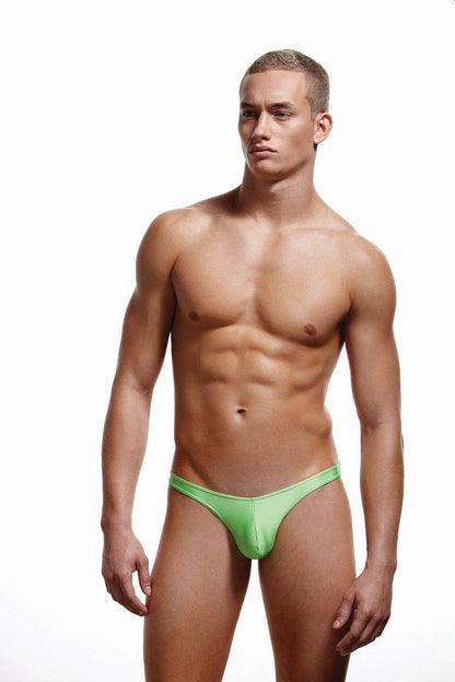BEV034 Envy Menswear Low-rise Thong Small Medium Green