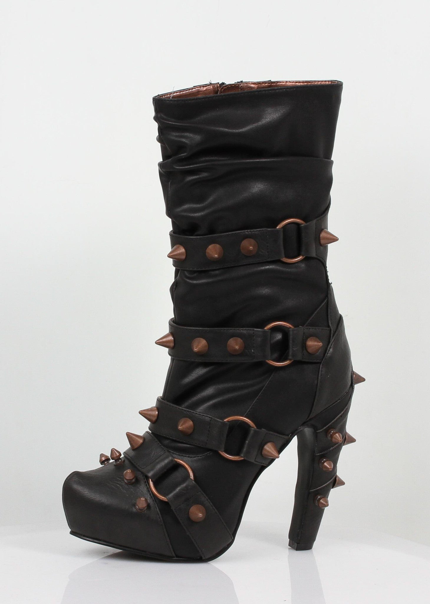 BJORN Hades Black High Heel Alternative Footwear Discontinued Sale Stock 3 uk (36 Europe - 6 Usa) Black