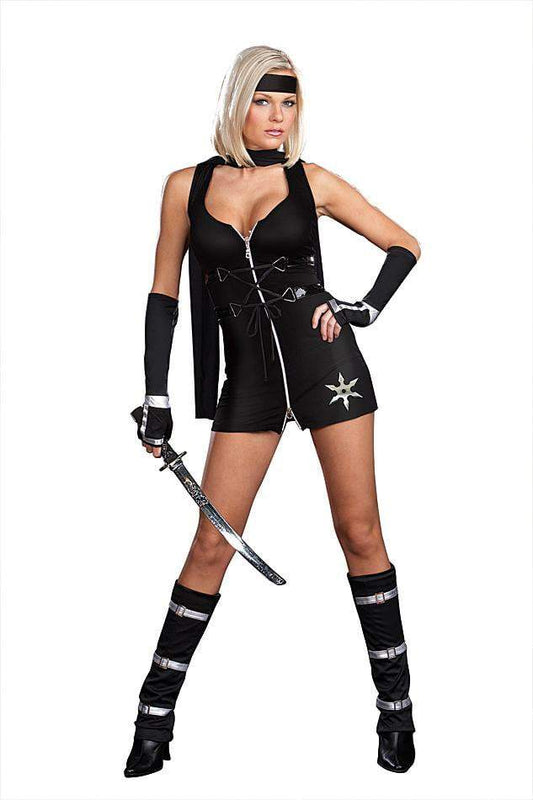 DG5842 Dreamgirl Sexy Ninja Star Costume