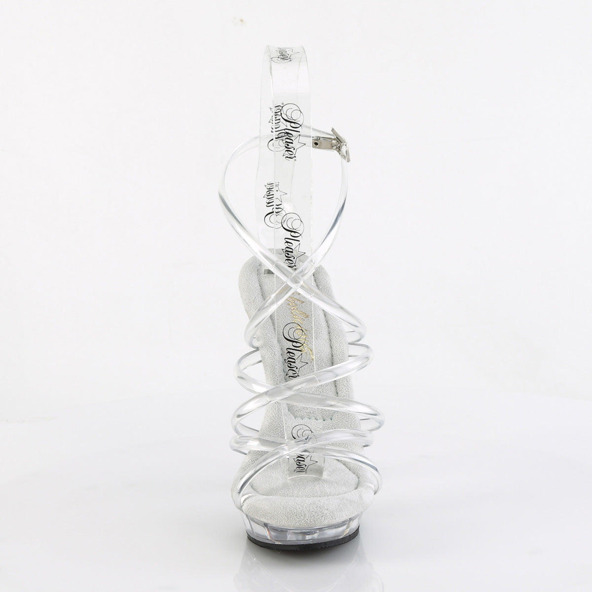 LIP-106 Fabulicious 5 Inch Heel Clear Posing Comp Shoes