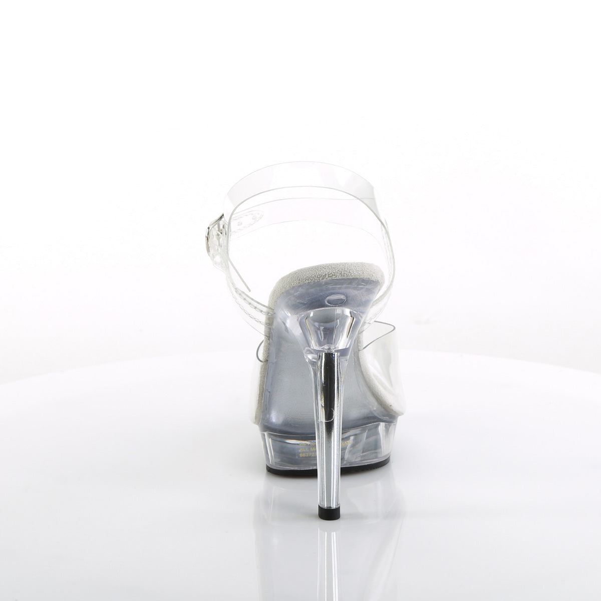 LIP-108 Fabulicious 5 Inch Heel Clear Posing Comp Heels
