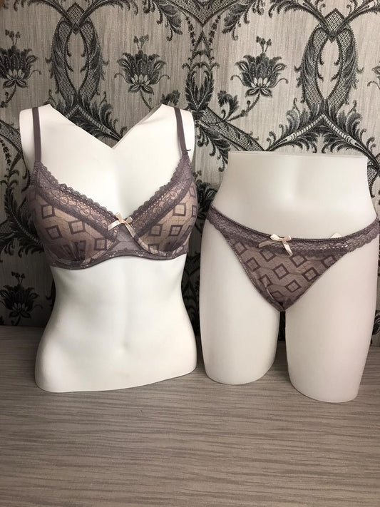 B25057-GRY Private Connection Bra