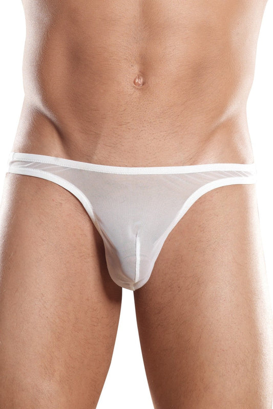 MPPAK802 Malepower Bong Thong - White Small Medium White