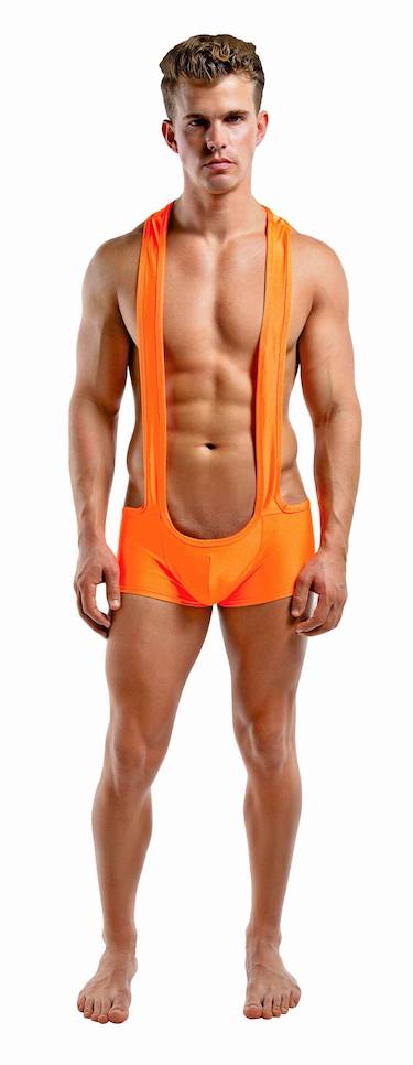 MPPAK846 Malepower Sling Short - Orange Large X-Large Orange