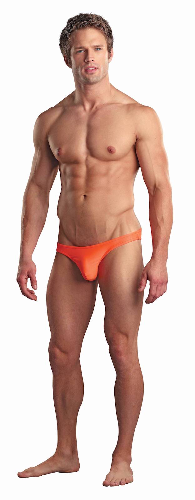 MPPAK871 Malepower Brazilian Pouch Bikini - Orange Orange