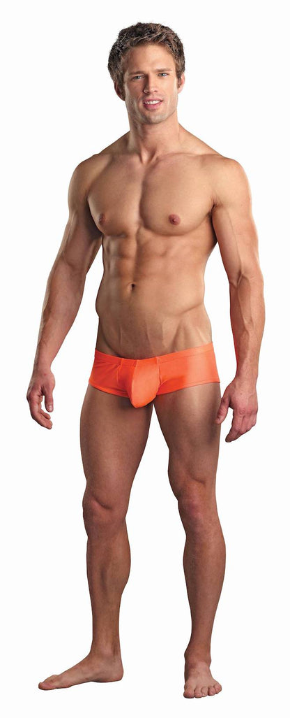 MPPAK875 Malepower Micro Mini Pouch Short - Orange Orange