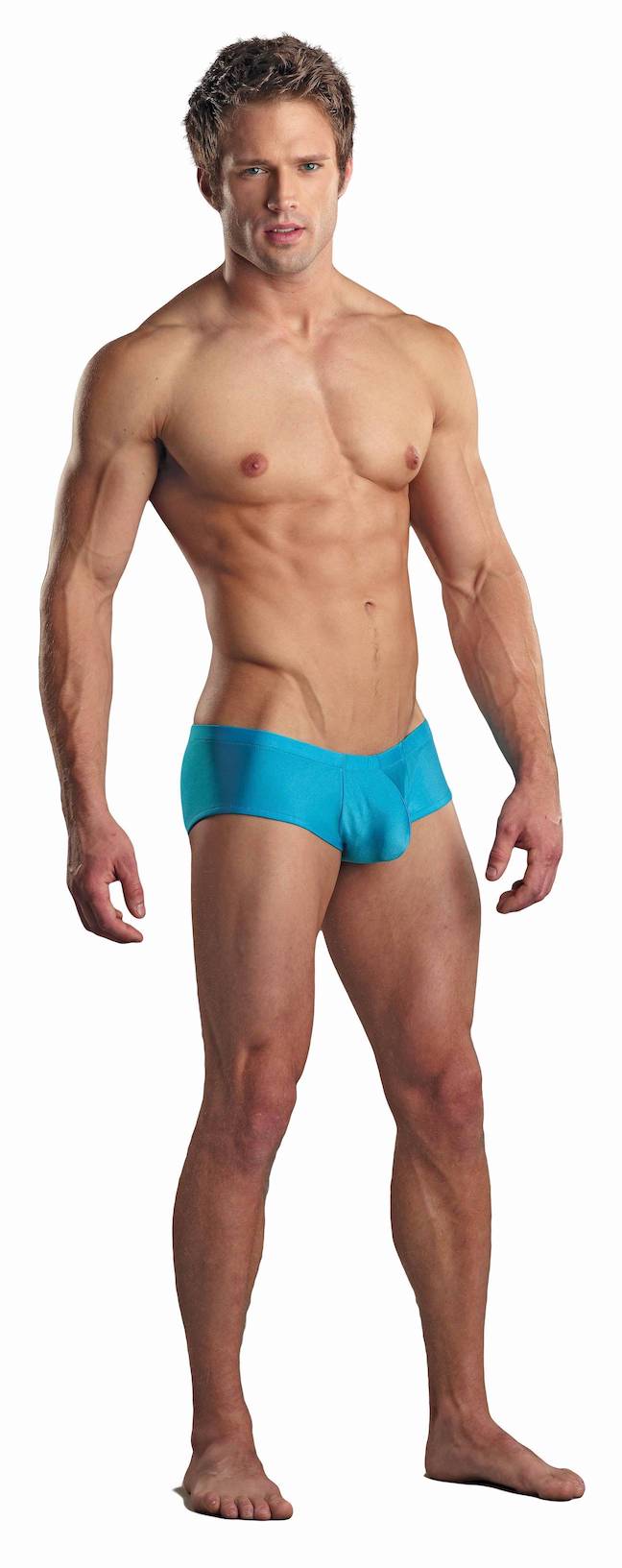MPPAK875 Malepower Micro Mini Pouch Short - Turqouise Medium Turqouise