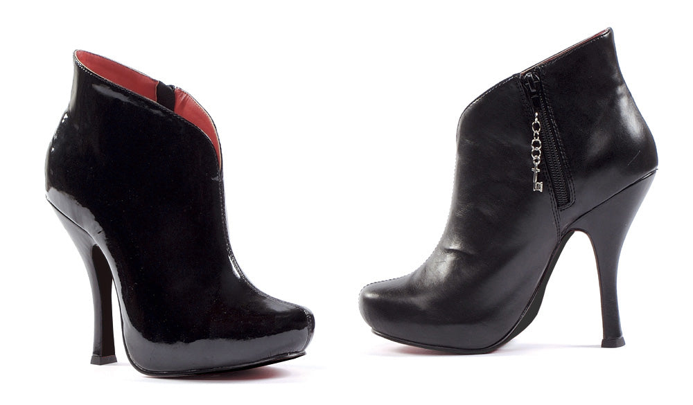 PH423-RAQUEL Penthouse Black Pu High Heel Alternative Footwear Discontinued Sale Stock 3 uk (36 Europe - 6 Usa) Black Pu