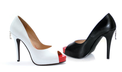 PH451-PAM Penthouse Black High Heel Alternative Footwear Discontinued Sale Stock 7 uk (40 Europe - 10 Usa) Black