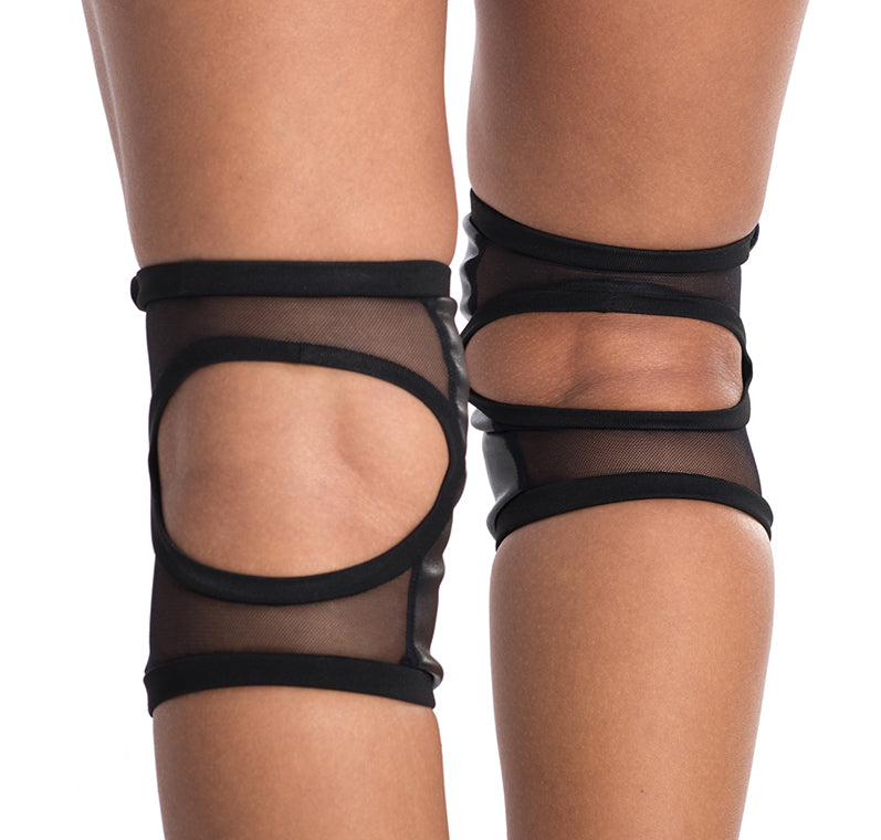 KPBWP Poledancerka Knee Pads Black With Pocket