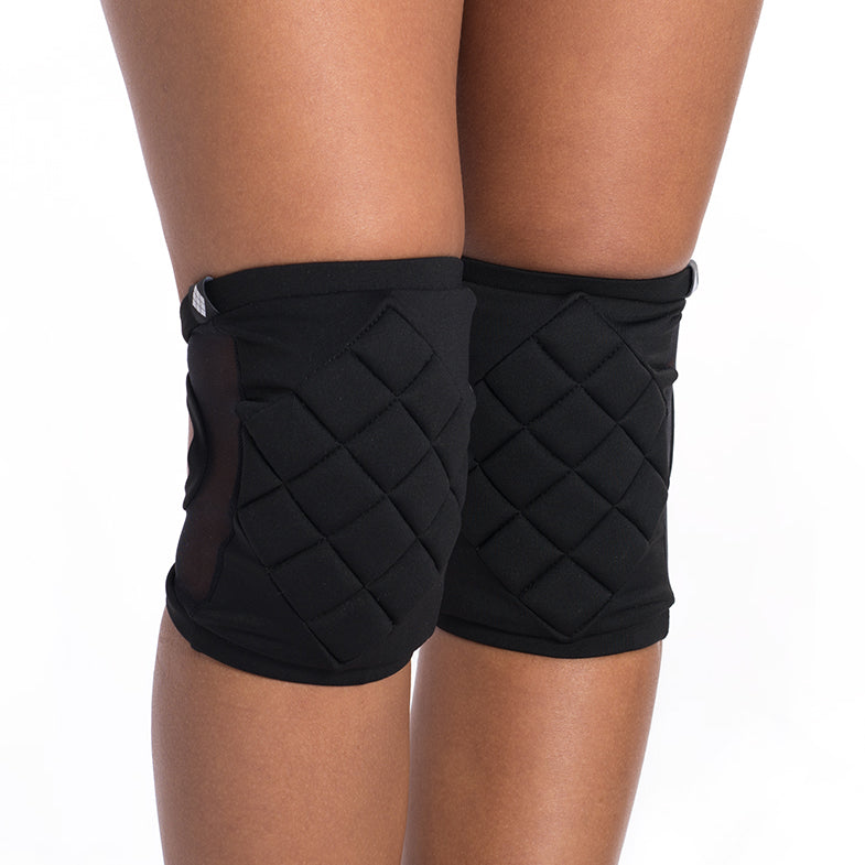 KPBWP Poledancerka Knee Pads Black With Pocket