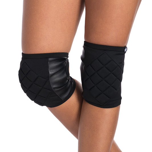 KPBWP Poledancerka Knee Pads Black With Pocket