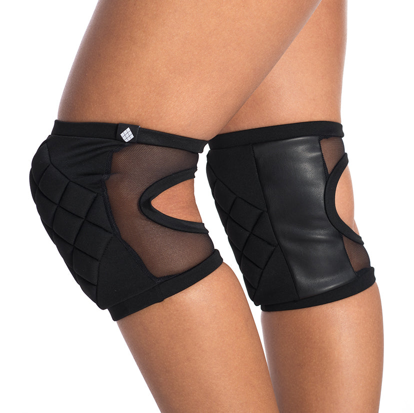 KPBWP Poledancerka Knee Pads Black With Pocket