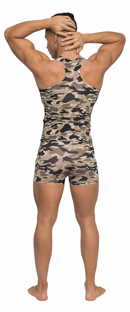 MPSMS010 Malepower Tank Top - Camouflage