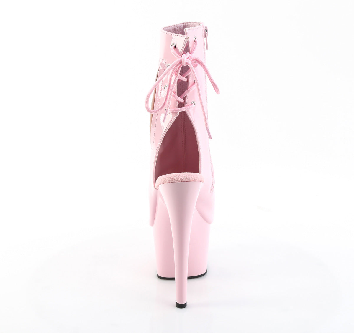 ADORE-1018 Pleaser Baby Pink 7 Inch Exotic Dance Ankle Boots