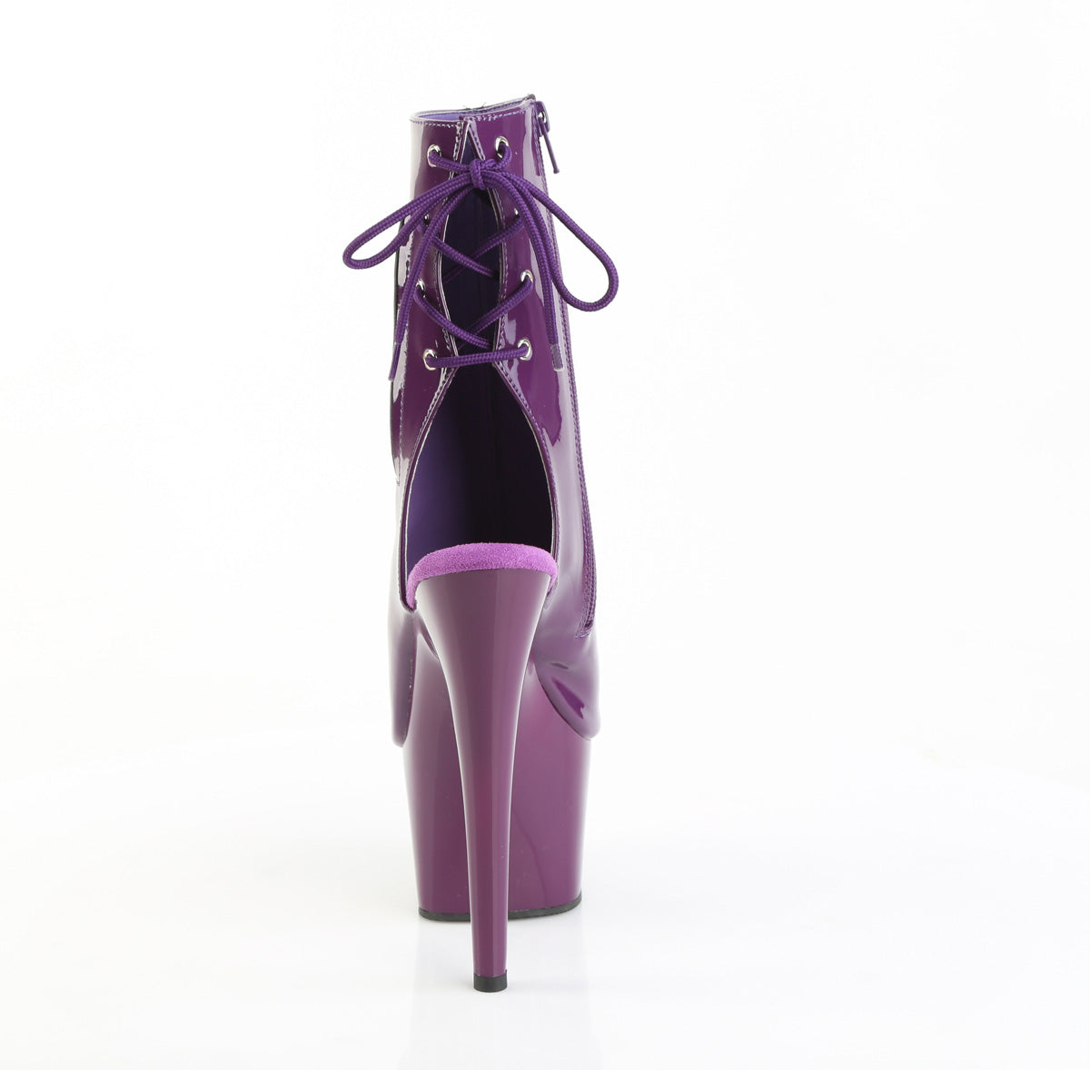 ADORE-1018 Pleaser Purple 7 Inch Strippers Ankle Boots