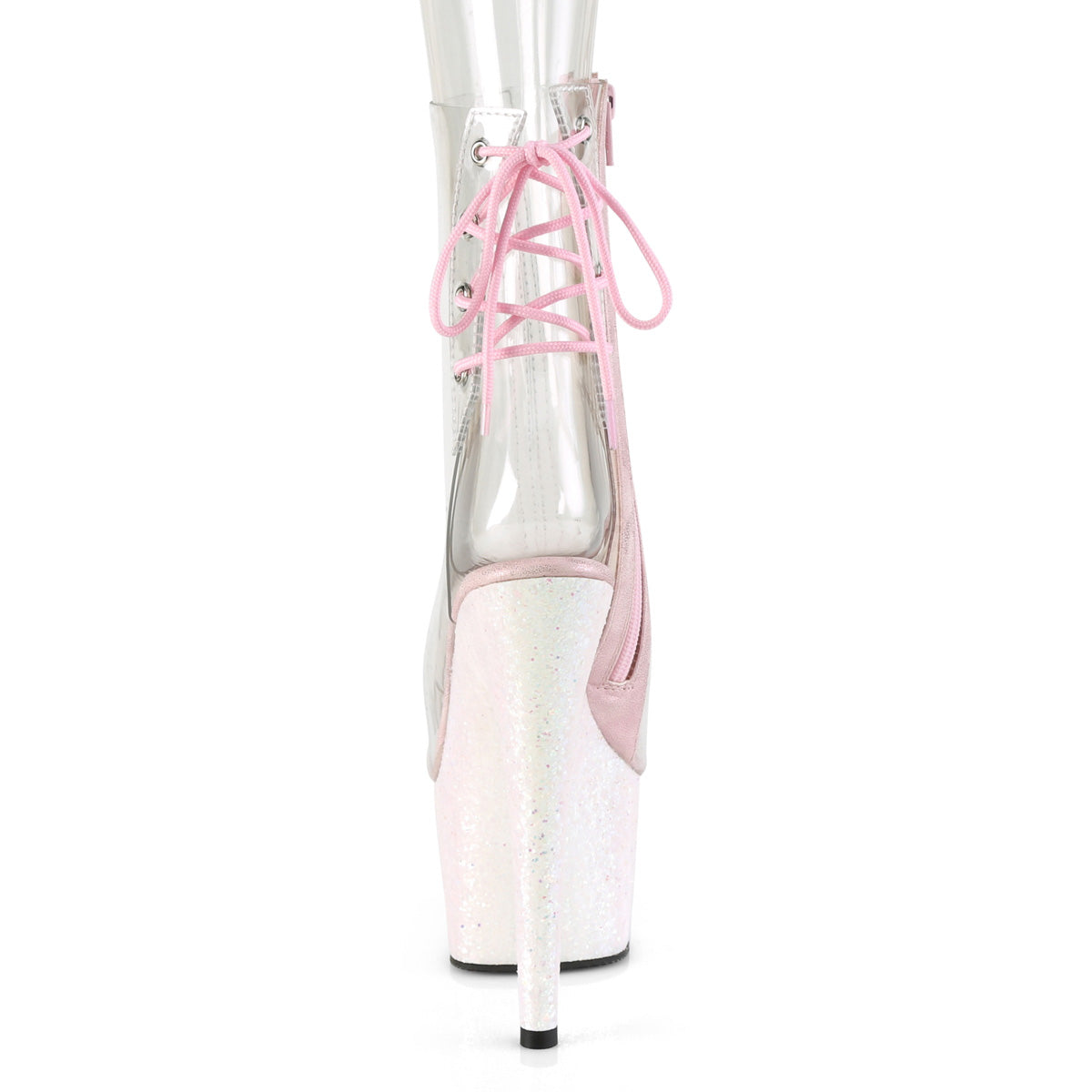 ADORE-1018C Pleaser Opal Glitter 7 Inch Exotic Dance Ankle Boots