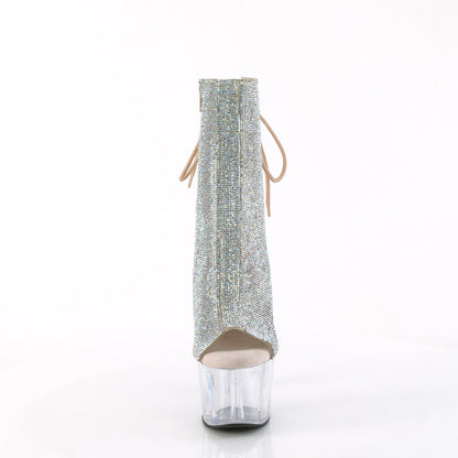 adore 1018c rs pleaser footwear silver