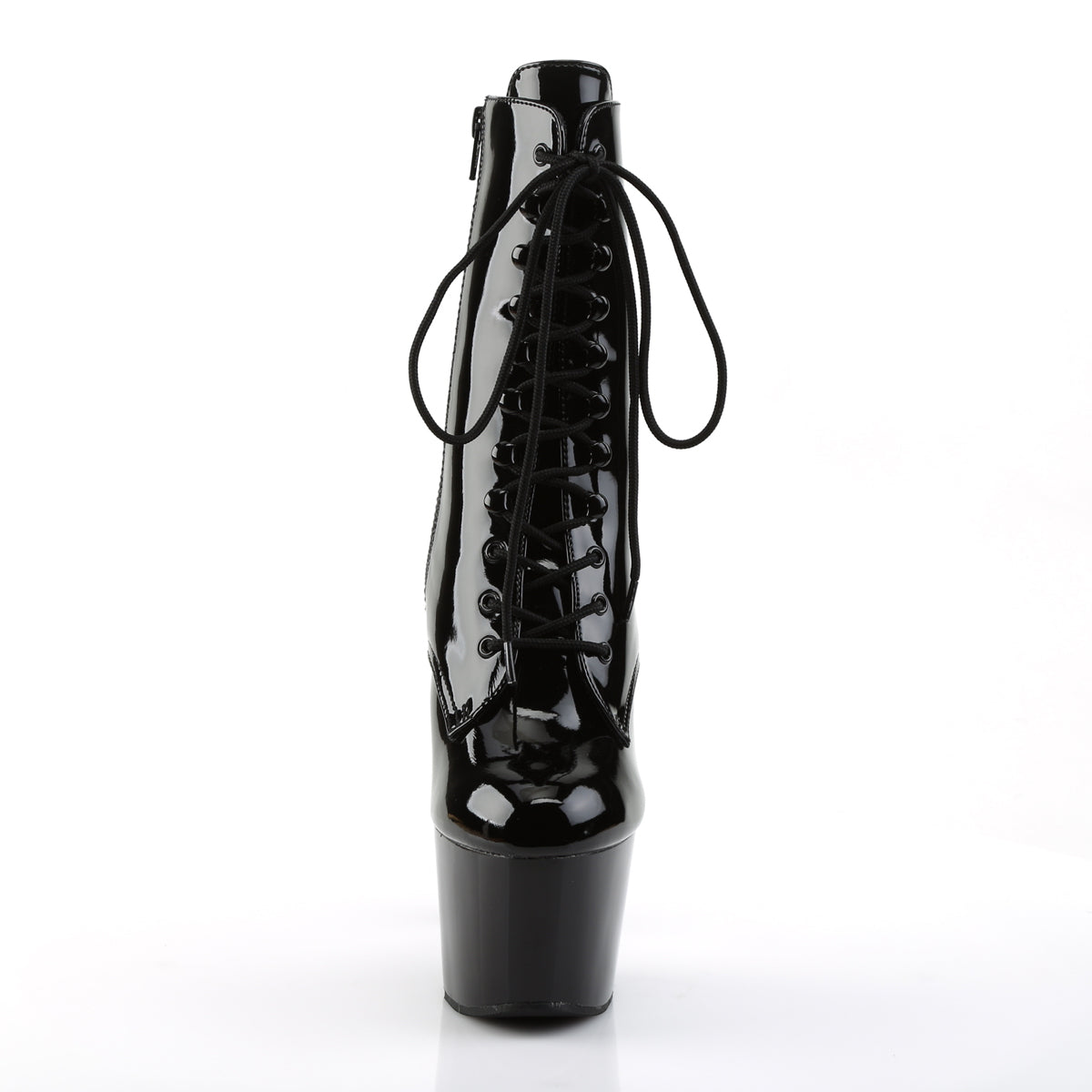 ADORE-1020 Pleaser Black 7 Inch Exotic Dance Ankle Boots