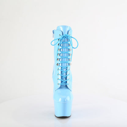 ADORE-1020 Pleaser Baby Blue 7 Inch Pole Dance Ankle Boots