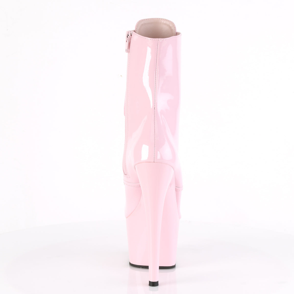 ADORE-1020 Pleaser Baby Pink 7 Inch Glamour Ankle Boots