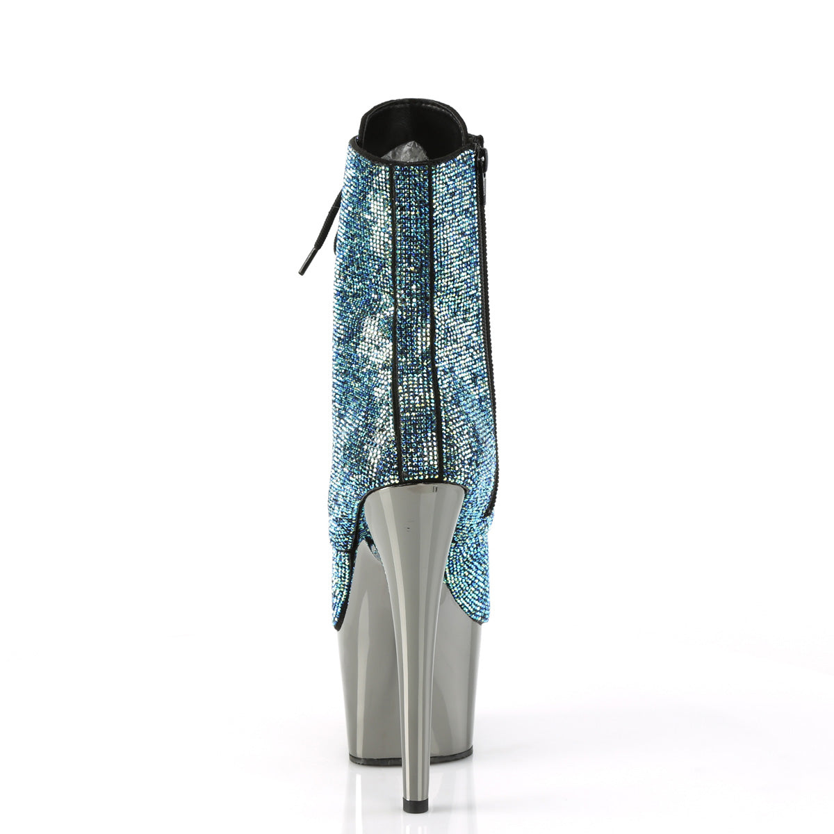 ADORE-1020CHRS Pleaser Turquoise 7 Inch Pole Dance Ankle Boots