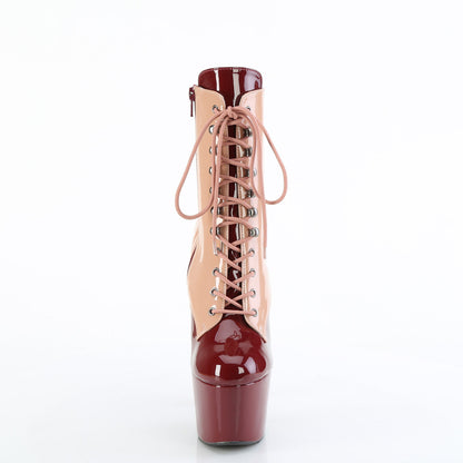 ADORE-1020DC Pleaser Blush 7 Inch Glamour Ankle Boots