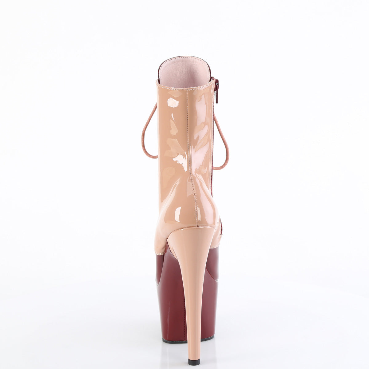 ADORE-1020DC Pleaser Blush 7 Inch Glamour Ankle Boots