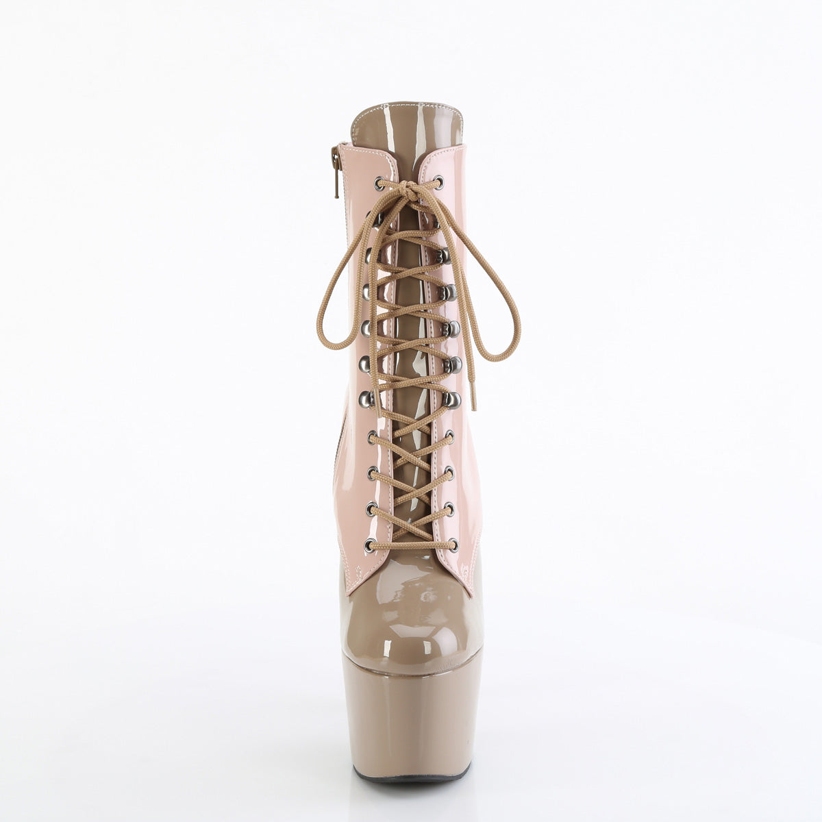 ADORE-1020DC Pleaser Dusty Pink 7 Inch Platform Ankle Boots
